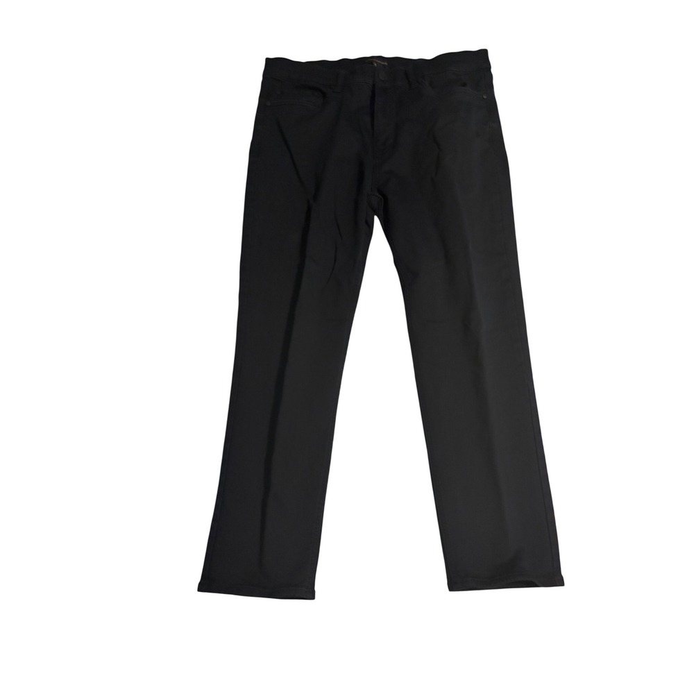 Banana Republic Pants Straight Leg Black 5-Pocket Stretch Chino 36x29 Mens